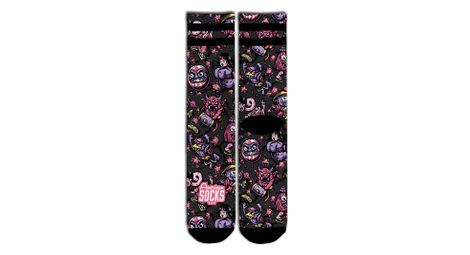 Yokai - chaussettes graphiques techniques coolmax - cyclisme, running et sport