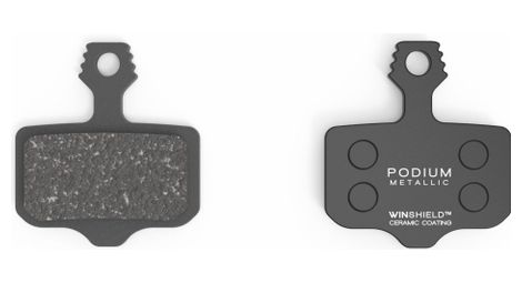 Paire de plaquettes amp podium - sram 2020/magura/campagnolo - revêtement ceramic/métallique