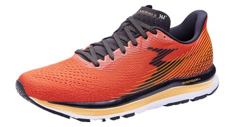 Chaussures de running 361-Meraki 5 Burnt Ochre/Black