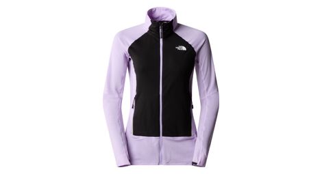The north face bolt polartec women's fleece purple s