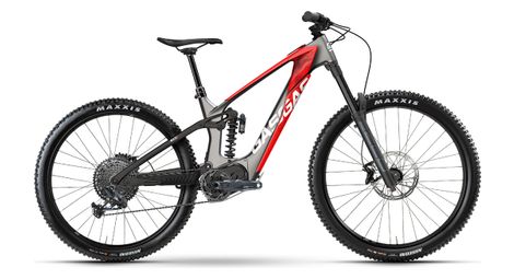 Gasgas ecc 4 vollgefedertes elektro-mtb sram gx eagle 12s 630wh 29'' rot grau schwarz s / 158-170 cm