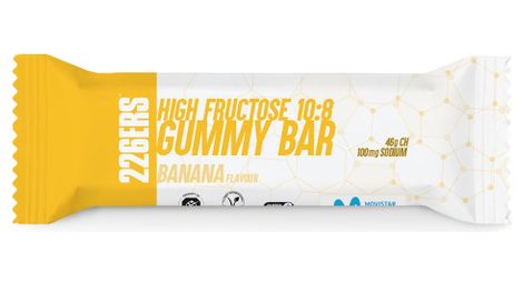 Goma energética 226ers con alto contenido en fructosa y sabor a plátano - 60 g