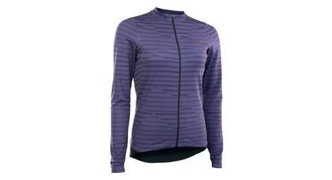 Maglia a maniche lunghe gravel viola ion vntr amp da donna