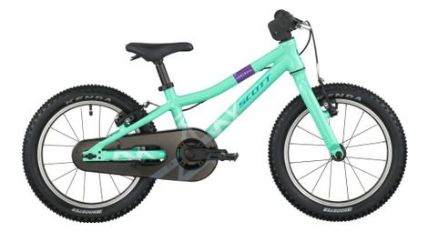 Kindermountainbike scott contrail 160 enkelspeed 16'' groen