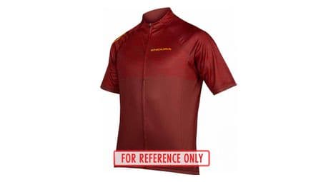 Maillot manches courtes endura humvee ray ltd chocolat marron