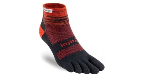 Chaussettes à orteils de running trail midweight mini-crew coolmax unisexe