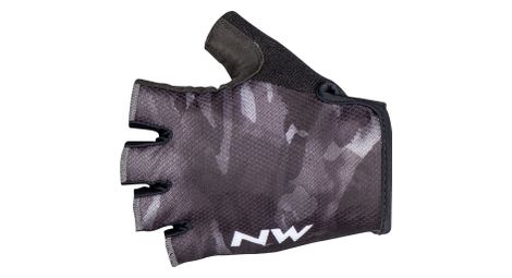paar kurze handschuhe northwave active camo   black