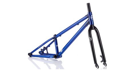 Kit cadre velo street trial tms silex v4 20 deep blue 2022