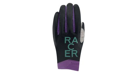 Racer 1927 gp style 2 gants velo mixte coloris 077 noir violet