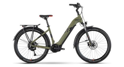 Raymon crossray e 5.0 wave tektro m350 9v 500 wh 27.5'' verde mate 2023