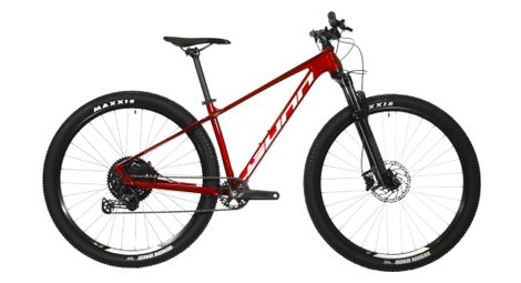 Bicicletta da esposizione - mtb semirigida sunn exact s1 shimano deore slx 12v 29'' rosso 2023