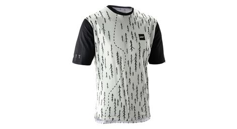 Maillot Manches Courtes Leatt Trail 3.0 Blanc Homme