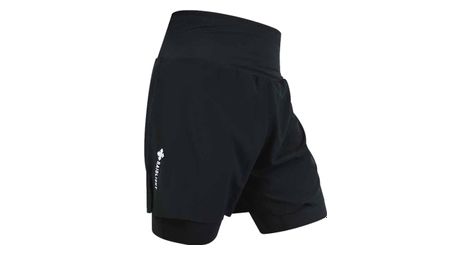 Short raidlight r light 2 en 1 noir