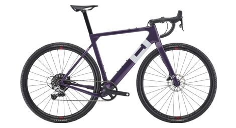 3t exploro primo bicicleta de gravilla sram rival 11s 700 mm púrpura uva 2023 xl / 188-201 cm