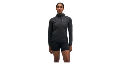 Veste Coupe-Vent Hoka SkyFlow Noir Femme