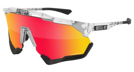 Scicon sports aeroshade xl lunettes de soleil de performance sportive (scnpp multimorror rouge/briller)