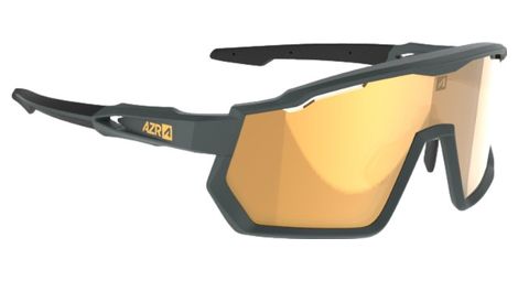 Lunettes Unisexe Azr Pro Race RX Noir Mat - Verres Gold