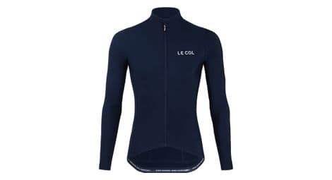 Maillot manches longues le col pro aqua zero bleu navy xl