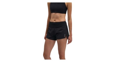 Pantalones cortos Hoka Glide 3,5 pulgadas negros para mujer