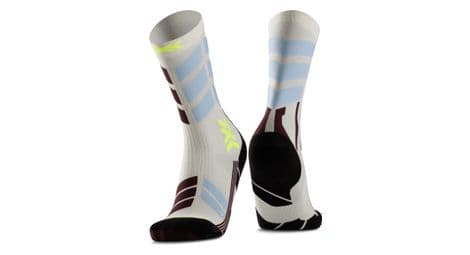 Chaussettes X-Socks X-Country Perform Crew Sable/Bleu Femme