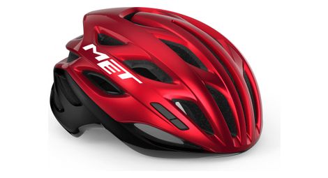 Casco met estro mips rojo negro l (58-61 cm)