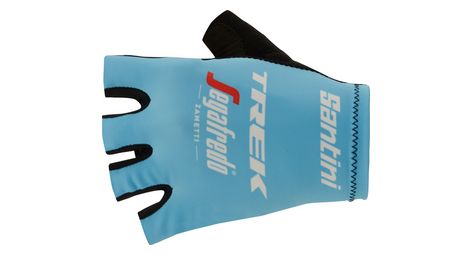 Gants ete femme santini trek x segafredo bleu clair