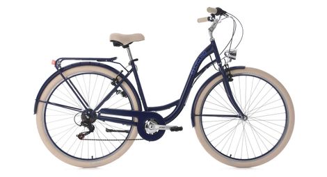 Vélo de ville dame 28 balloon bleu tc 48 cm ks cycling
