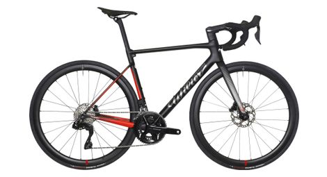 Wilier triestina wilier 0 sl racefiets shimano 105 di2 12s ndr38kc 700 mm zwart rood 2023