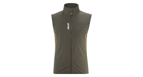 Millet fusion xcs khaki sleeveless softshell jacket
