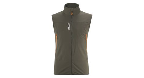 Chaqueta softshellsin mangas millet fusion xcs caqui