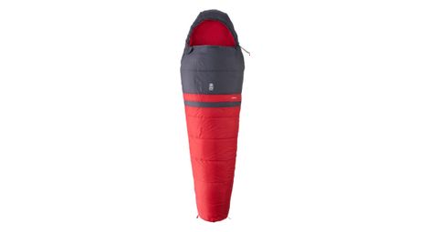 Sac de Couchage Loisir Verdon Gris et rouge Gauche
