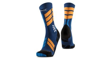Chaussettes X-Socks X-Country Perform Crew Bleu/Orange