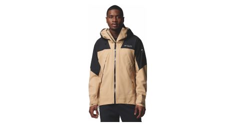 Giacca impermeabile columbia northwest explorer 3l beige da uomo