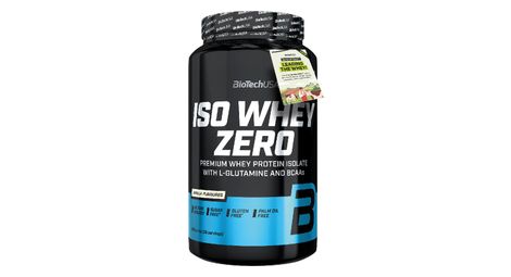 Iso whey zero (908g) - biotech usa - vanille -  whey isolate