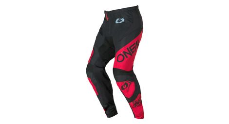 Pantalon vtt o'neal element racewear noir/rouge homme