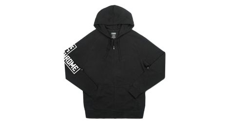 hoodie chrome flying lion zip hoodie black xl