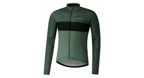 Maillot a manches longues imprime shimano vertex