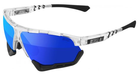 Scicon sports aerocomfort scn pp regular lunettes de soleil de performance sportive multimirror bleu