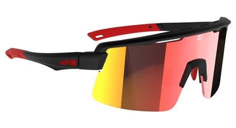 Azr road rx negro mate - lentes rojas