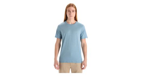 T shirt manches courtes merinos icebreaker tech lite ii bleu clair