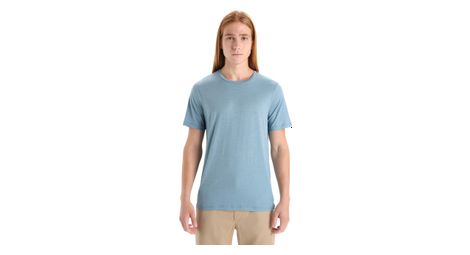 T-shirt manches courtes mérinos icebreaker tech lite ii bleu clair