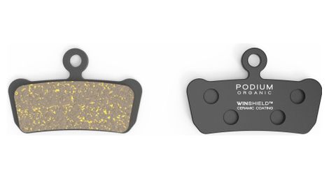 Paire de plaquettes amp podium - sram guide - revêtement ceramic/organique