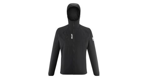 Veste softshell millet intense light noir