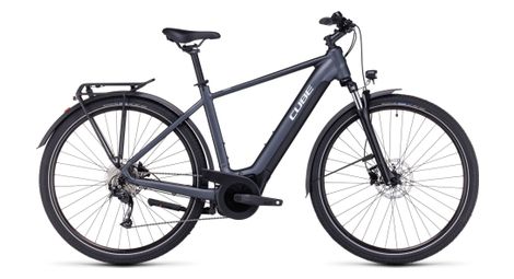 Vtc électrique cube touring hybrid one 625 shimano alivio 9v 625 wh 700 mm gris 2024