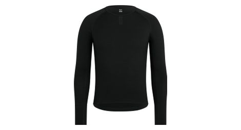 Maillot manches longues rapha merino noir homme