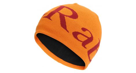 Rab red logo beanie