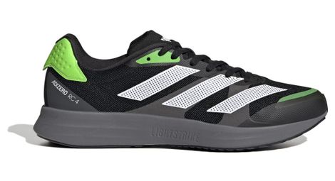 Chaussures running adidas running adizero rc 4 noir vert homme