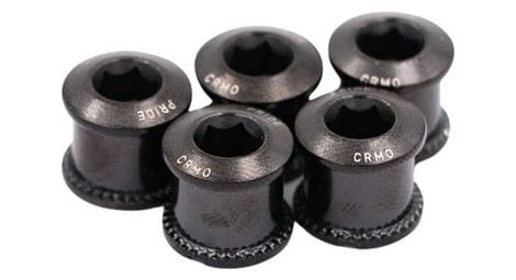 Plato pride bolt/nuts vortex chromoly 6.5mm negro