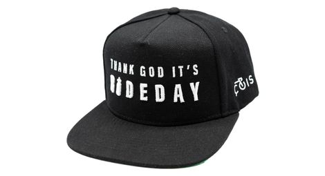 Çois 'Thank God it's Rideday' Cap Zwart