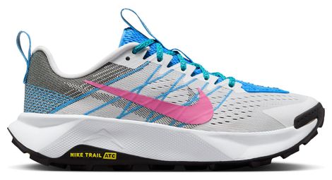 Zapatillas running nike reactx wildhorse 10 blanco rosa azul mujer
